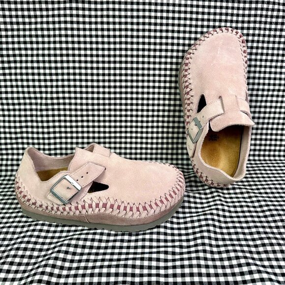 Birkenstock Shoes - KITH x Birkenstock Braided London Size 36 / US 5 - 5.5 Lilac Ash Pink Suede Shoe